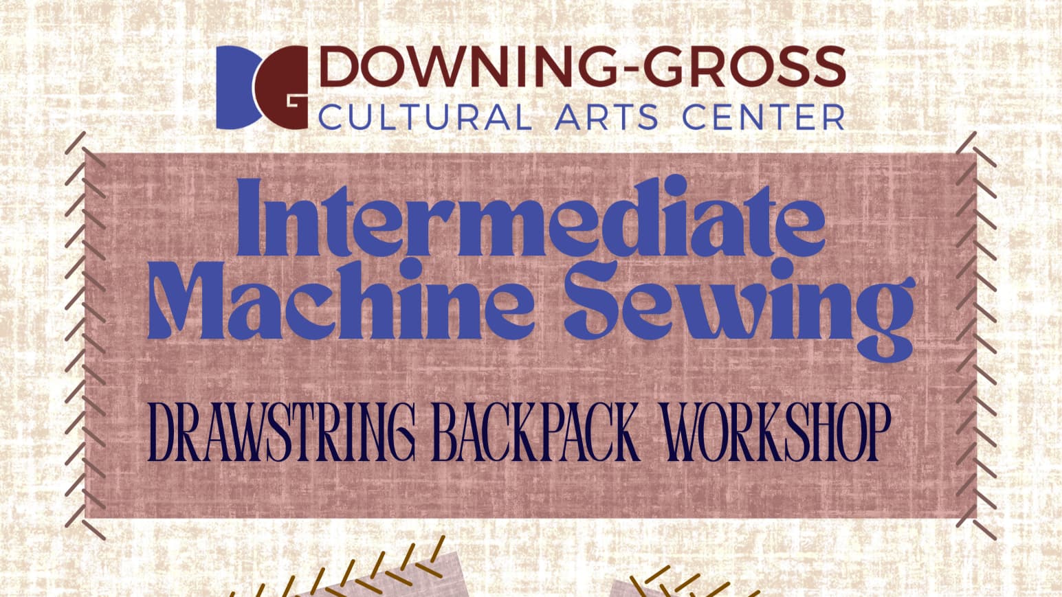 Drawstring Backpack- Sewing